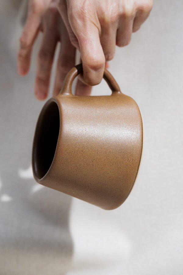Caneca Vértices - marrom