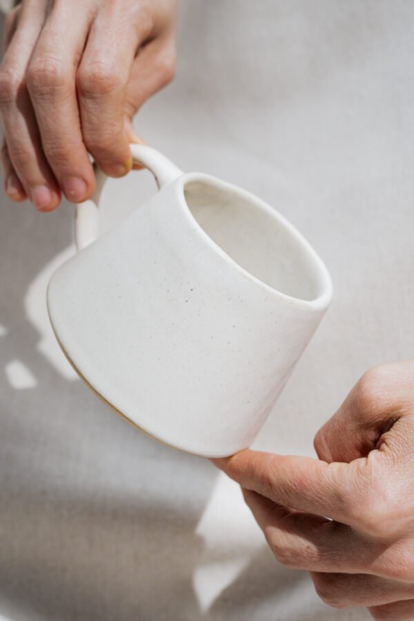 Caneca Vértices - off white