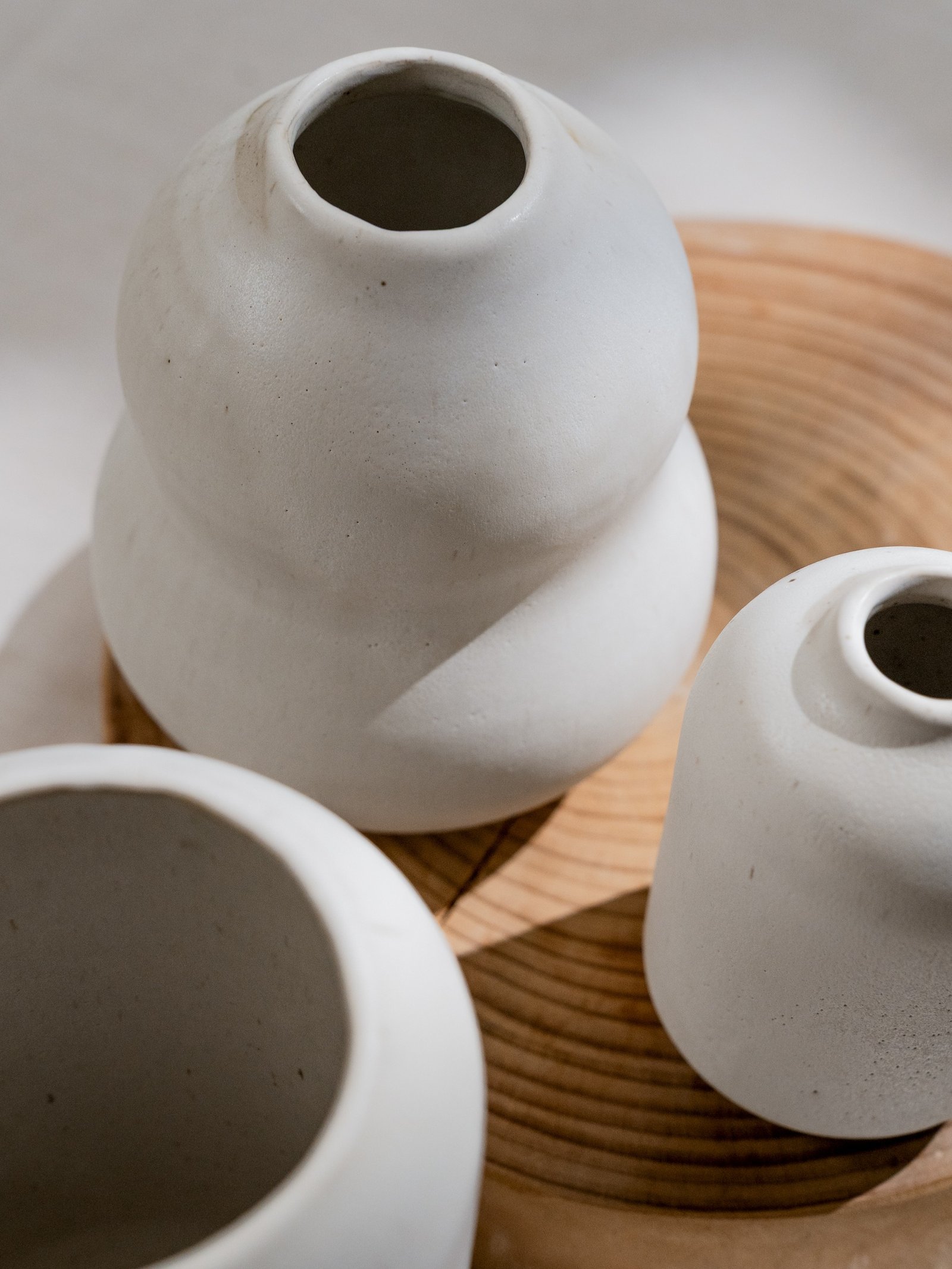 Conjunto vasos - off white - Imagem 4