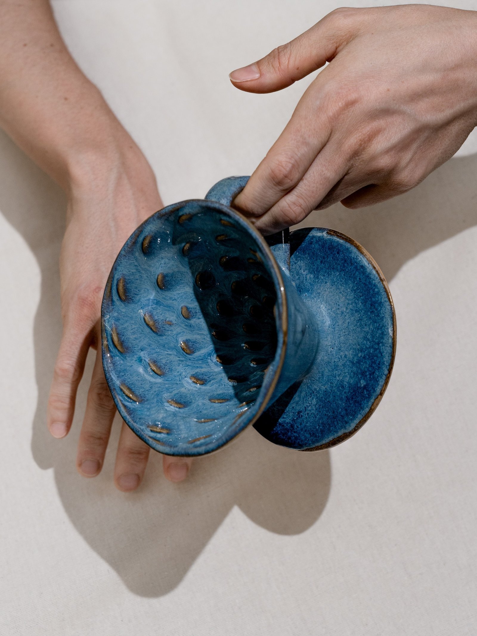 Conjunto café - azul mar - Imagem 3