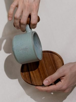 Caneca Raízes com pires – verde
