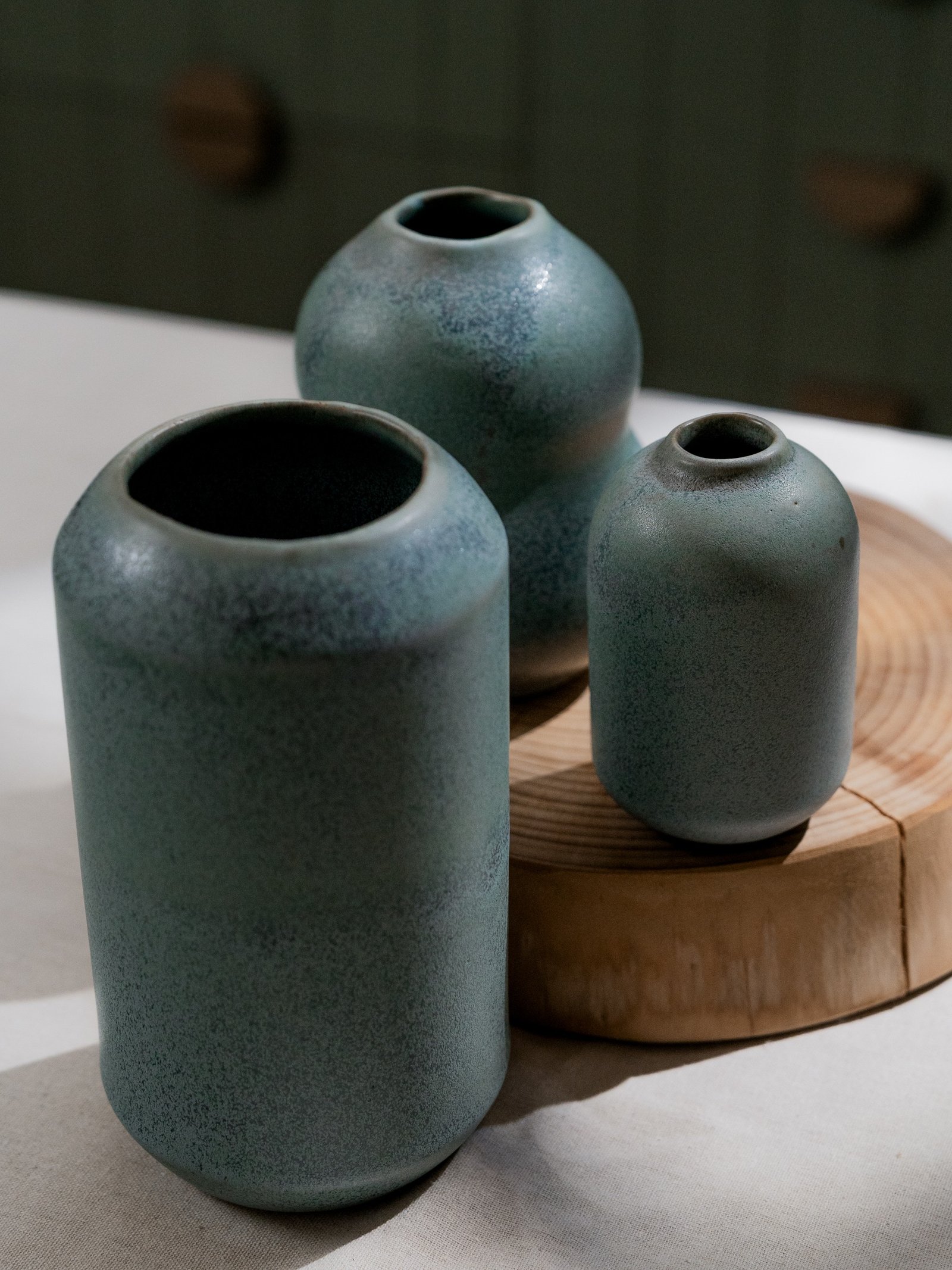 Conjunto vasos - verde - Imagem 2