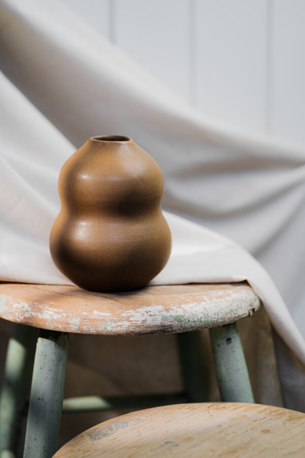 Vaso primavera - marrom