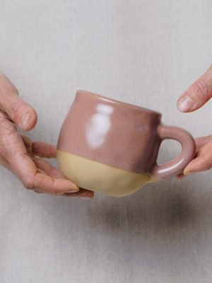 Caneca Outono – rosa terra