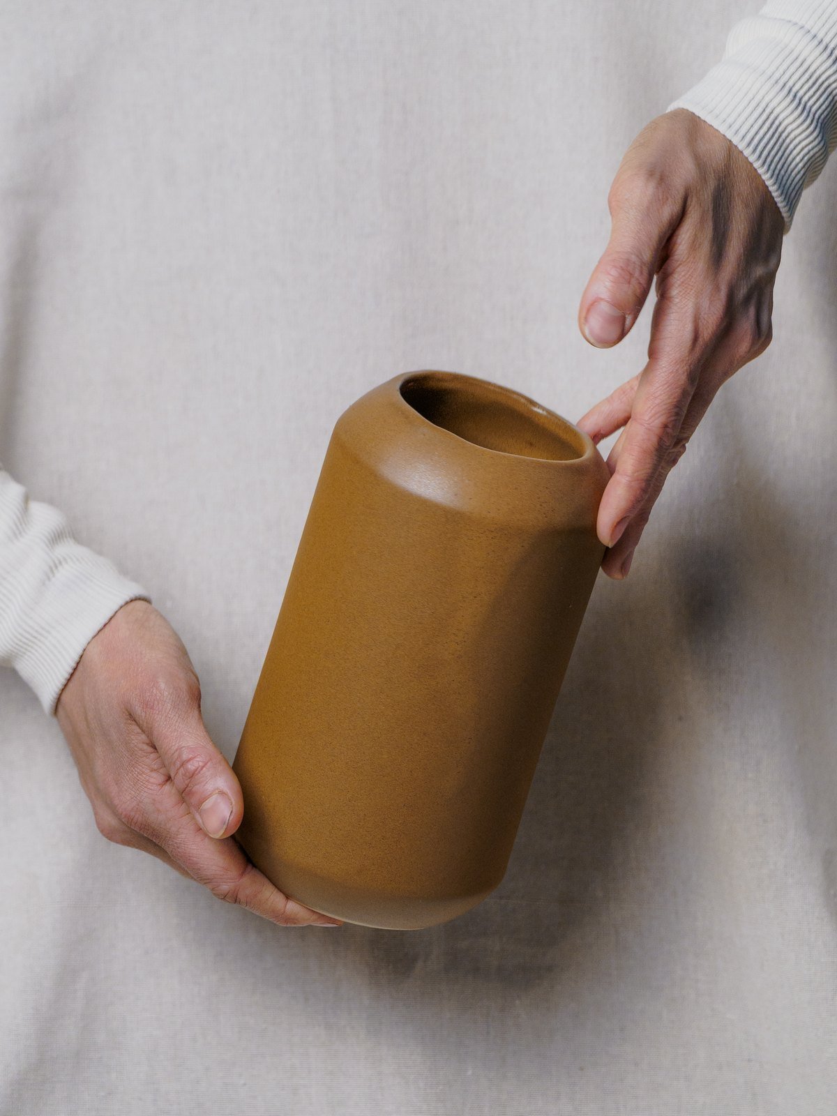 Vaso Floresta – marrom